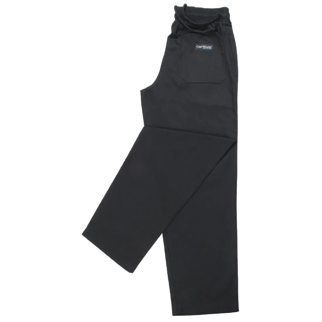 A029-M Chef Works Essential Baggy Pants Black