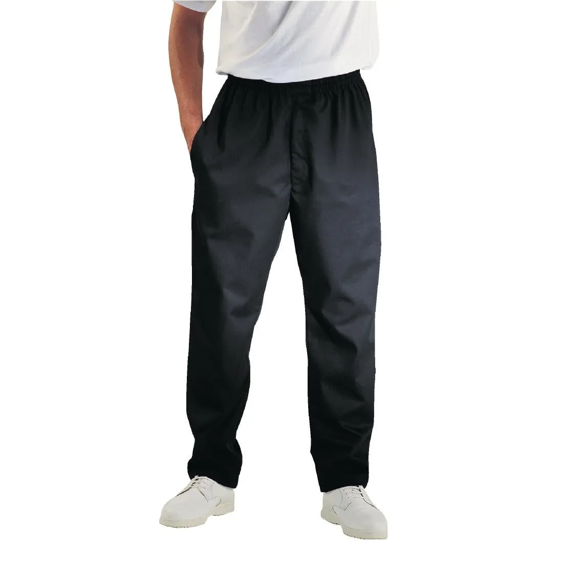 A029-M Chef Works Essential Baggy Pants Black