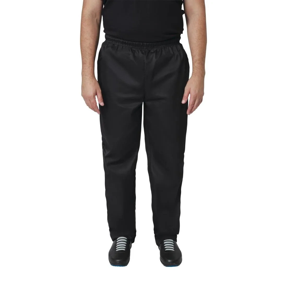 A582-5XL Whites Vegas Chef Trousers Polycotton Black 5XL