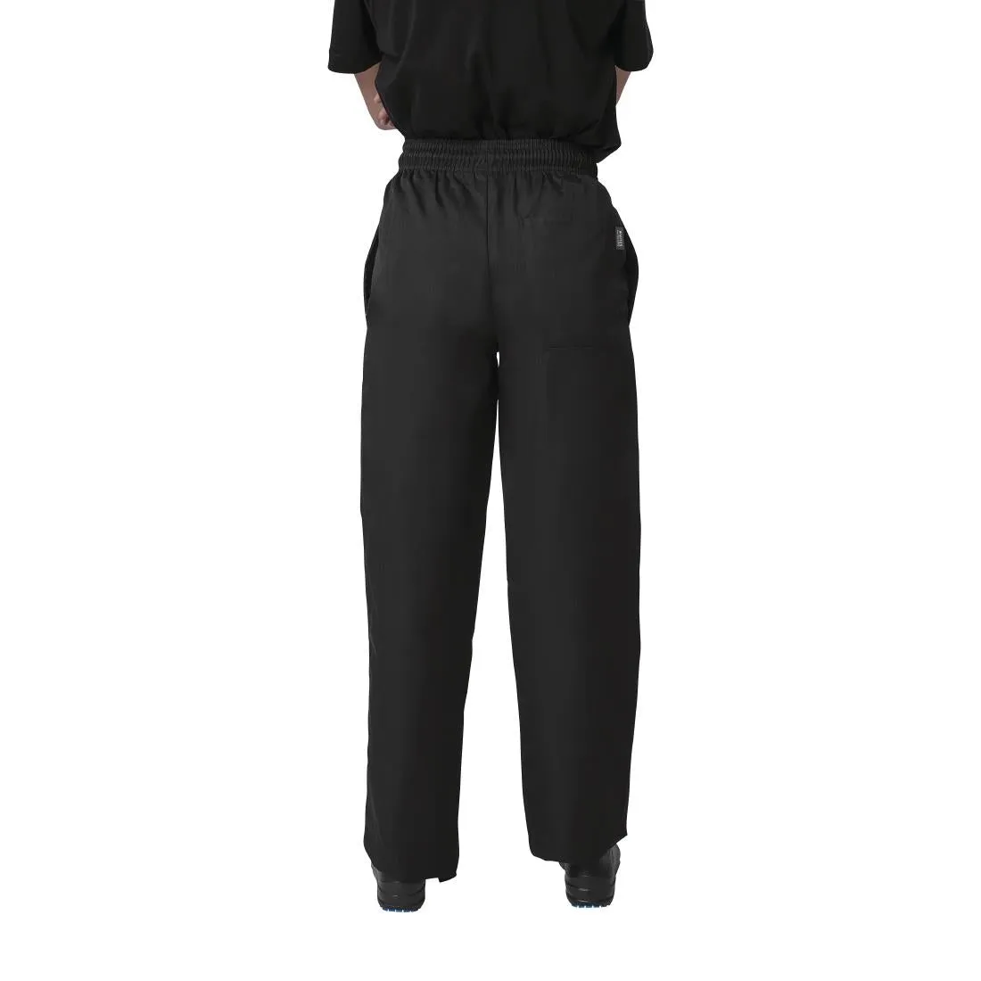 A582-M Whites Vegas Chef Trousers Polycotton Black M