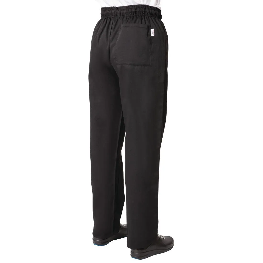 BB477-XXL Nisbets Essentials Chef Trousers Black 2XL