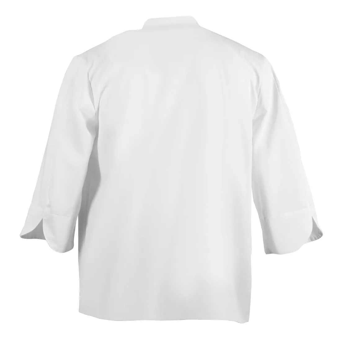 BB578-S Whites Unisex Atlanta Chef Jacket White Teflon Size S