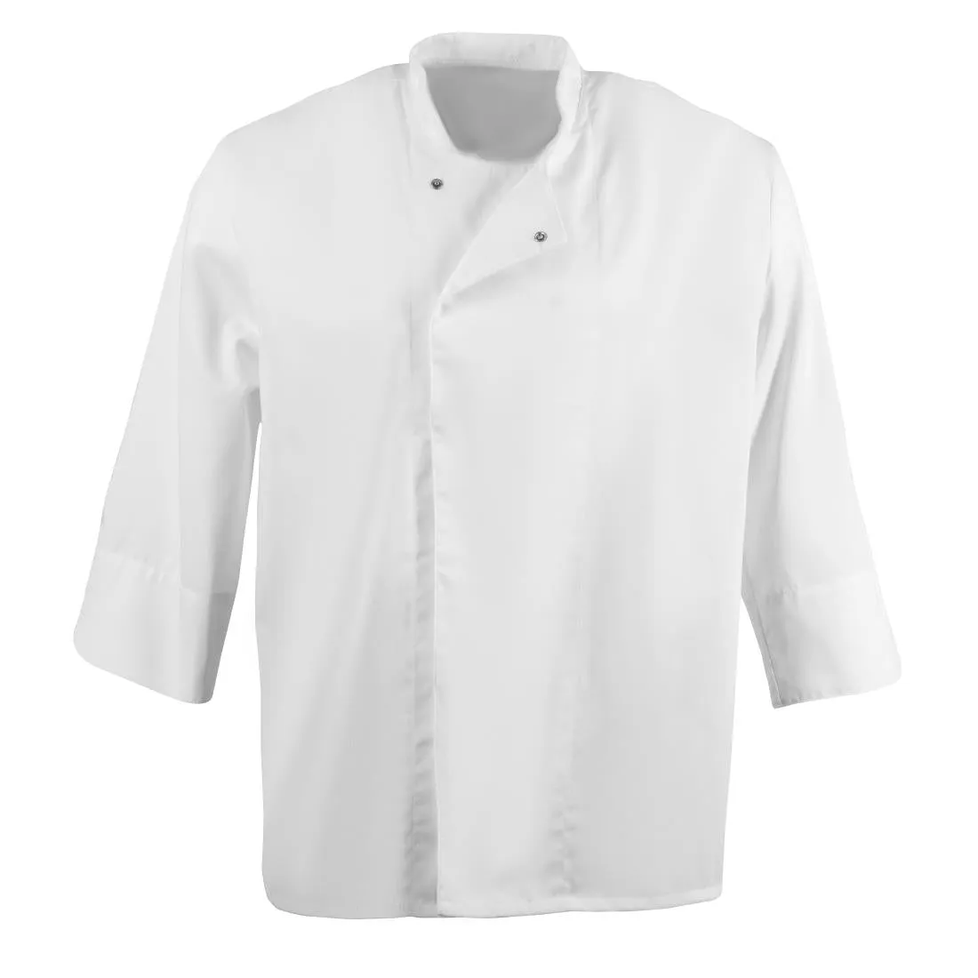 BB578-S Whites Unisex Atlanta Chef Jacket White Teflon Size S