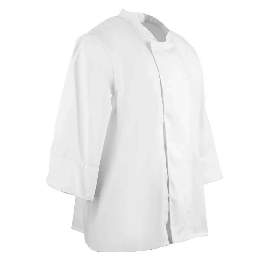 BB578-S Whites Unisex Atlanta Chef Jacket White Teflon Size S