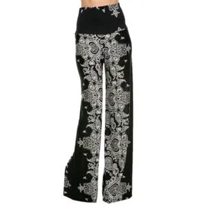 Beautifully Patterned Boho Inspired Palazzo Pants