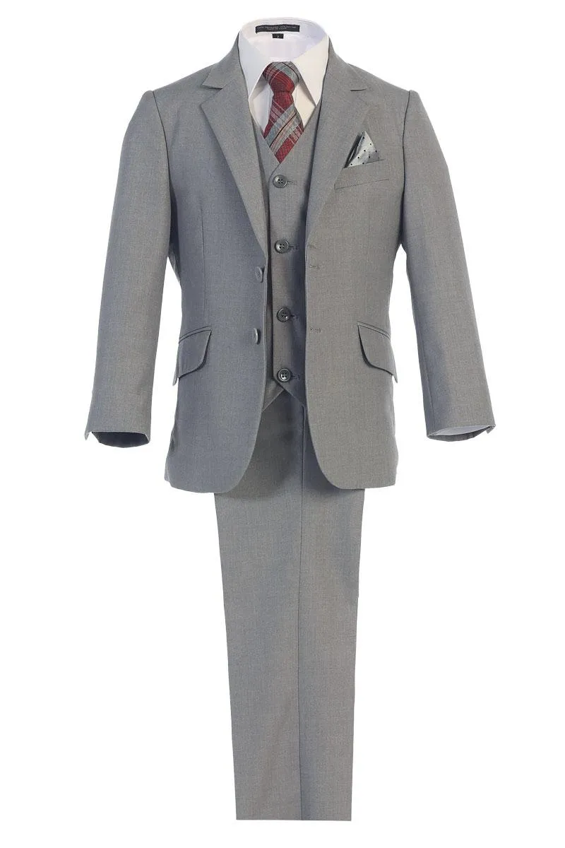 Bijan Kids 5-Piece Slim Fit Suit (Lil'Boys)