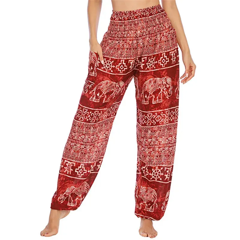 Boho Chic Yoga Pants - Elevate Your Yoga Experience