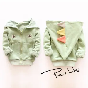 Boys and girls Coats Rabbit style cotton coat Unisex children hoodies - Free Shipping to N.A.