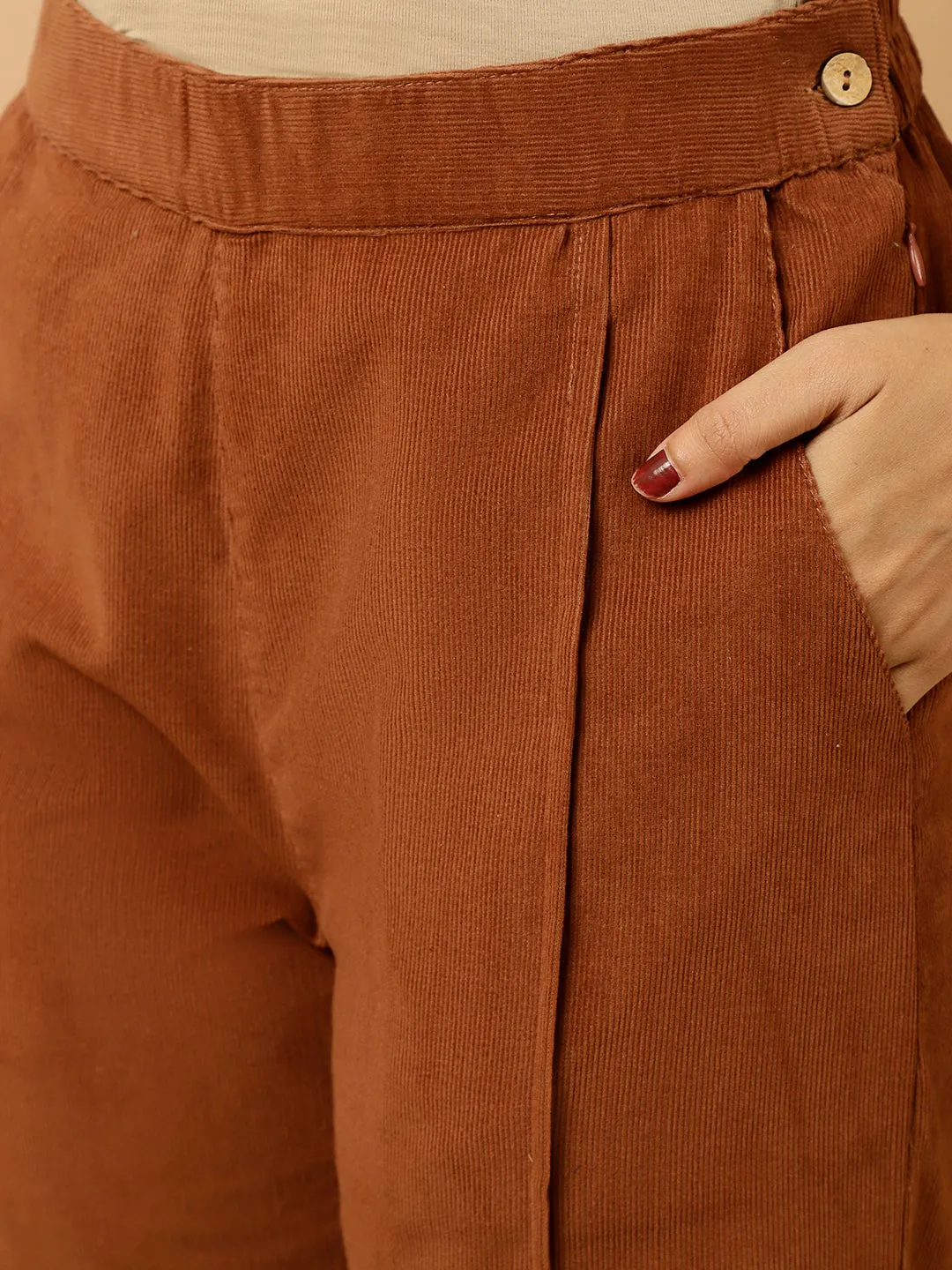 Brown Corduroy Pants