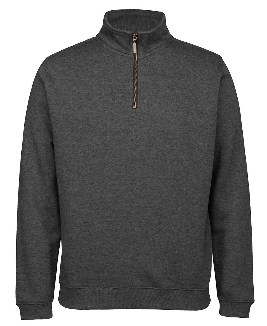 C Of C Brass 1/2 Zip Sweat - S3FSZ