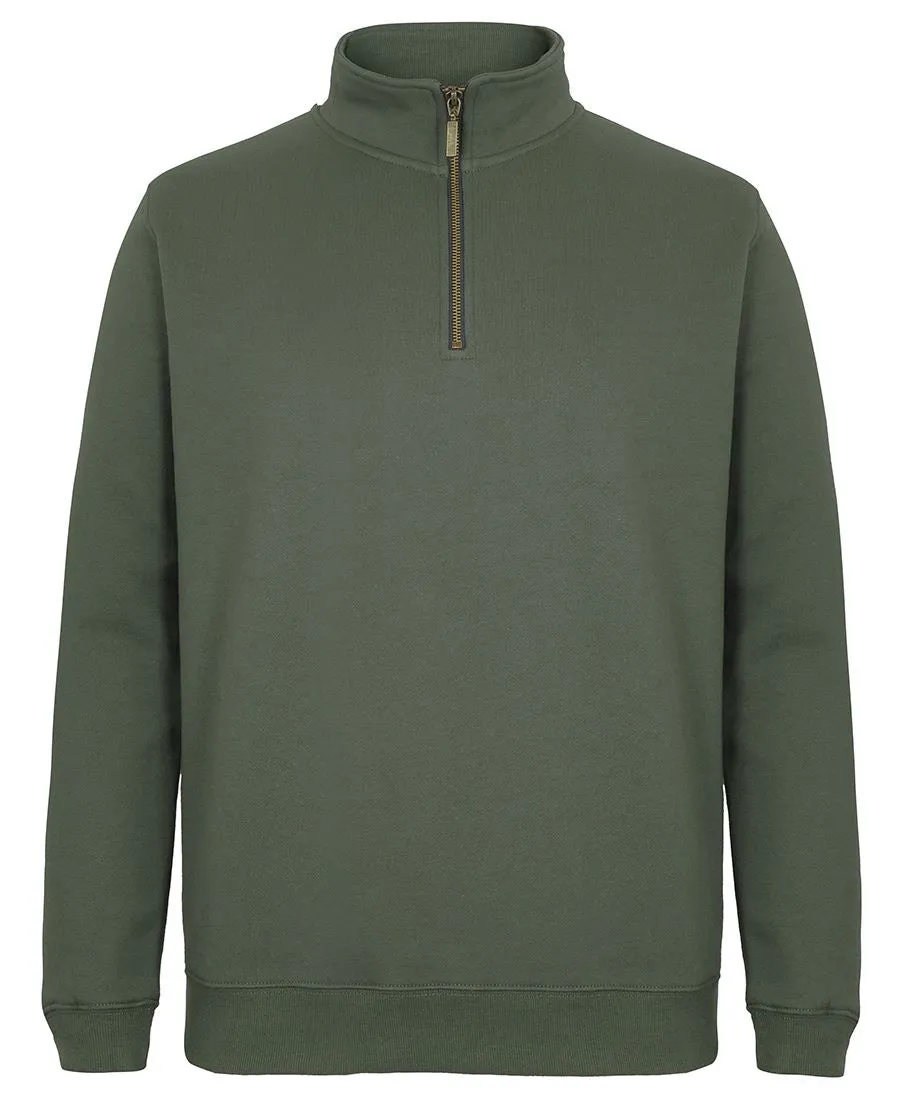 C Of C Brass 1/2 Zip Sweat - S3FSZ