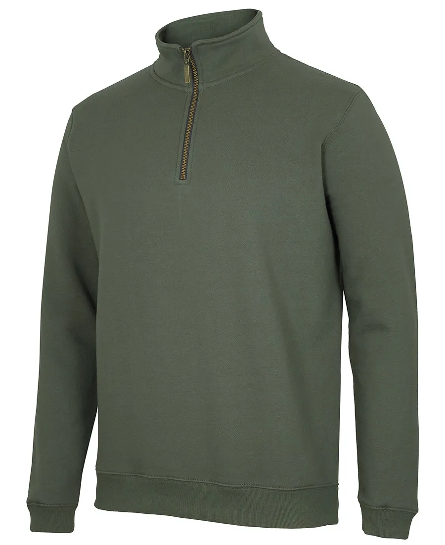 C Of C Brass 1/2 Zip Sweat - S3FSZ