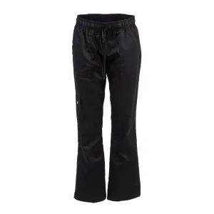 Chef Works Womens Cargo Chefs Trousers Black XL