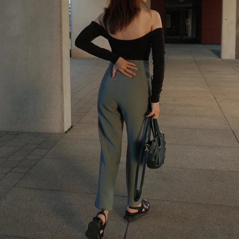 Chic Straight Leg Pants