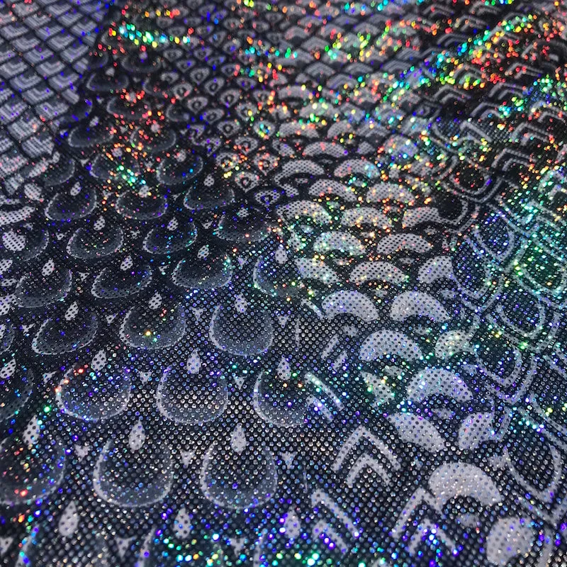 Cosmic Holographic Men's Hoodies