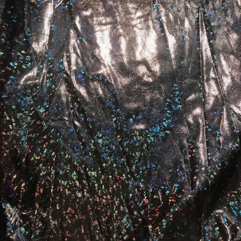 Cosmic Holographic Men's Hoodies