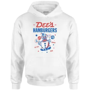 Dee's Hamburgers - Salt Lake City, UT - Vintage Restaurant - Unisex Hoodie