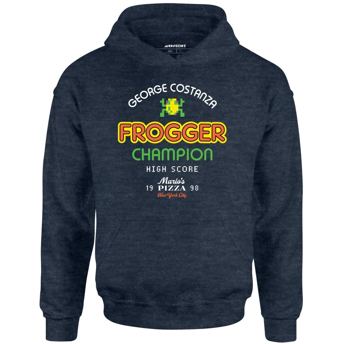 George Costanza Frogger Champion - Mario's Pizza - Unisex Hoodie