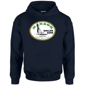 Harbor Roller Rink - Costa Mesa, CA - Vintage Roller Rink - Unisex Hoodie