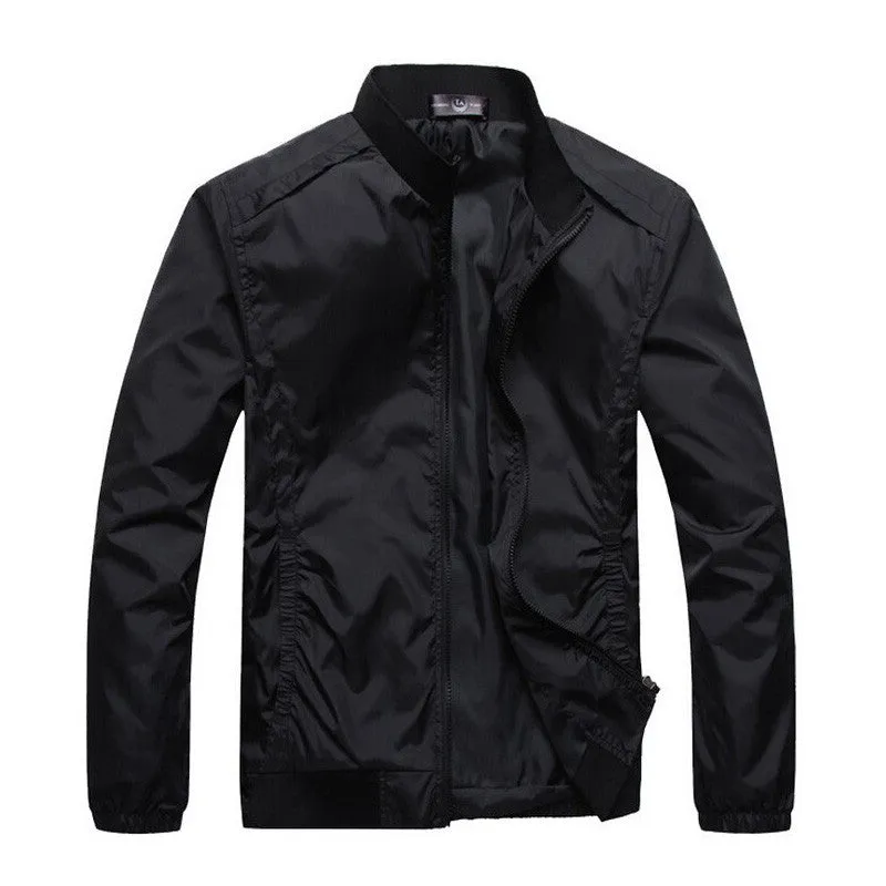 Jacket Men Summer Casual New Outdoors Sportwear Men Waterproof Jacket Coats Slim Windbreaker