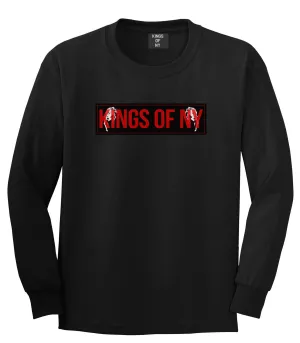 Kings of NY Red Girl Logo Long Sleeve T-Shirt