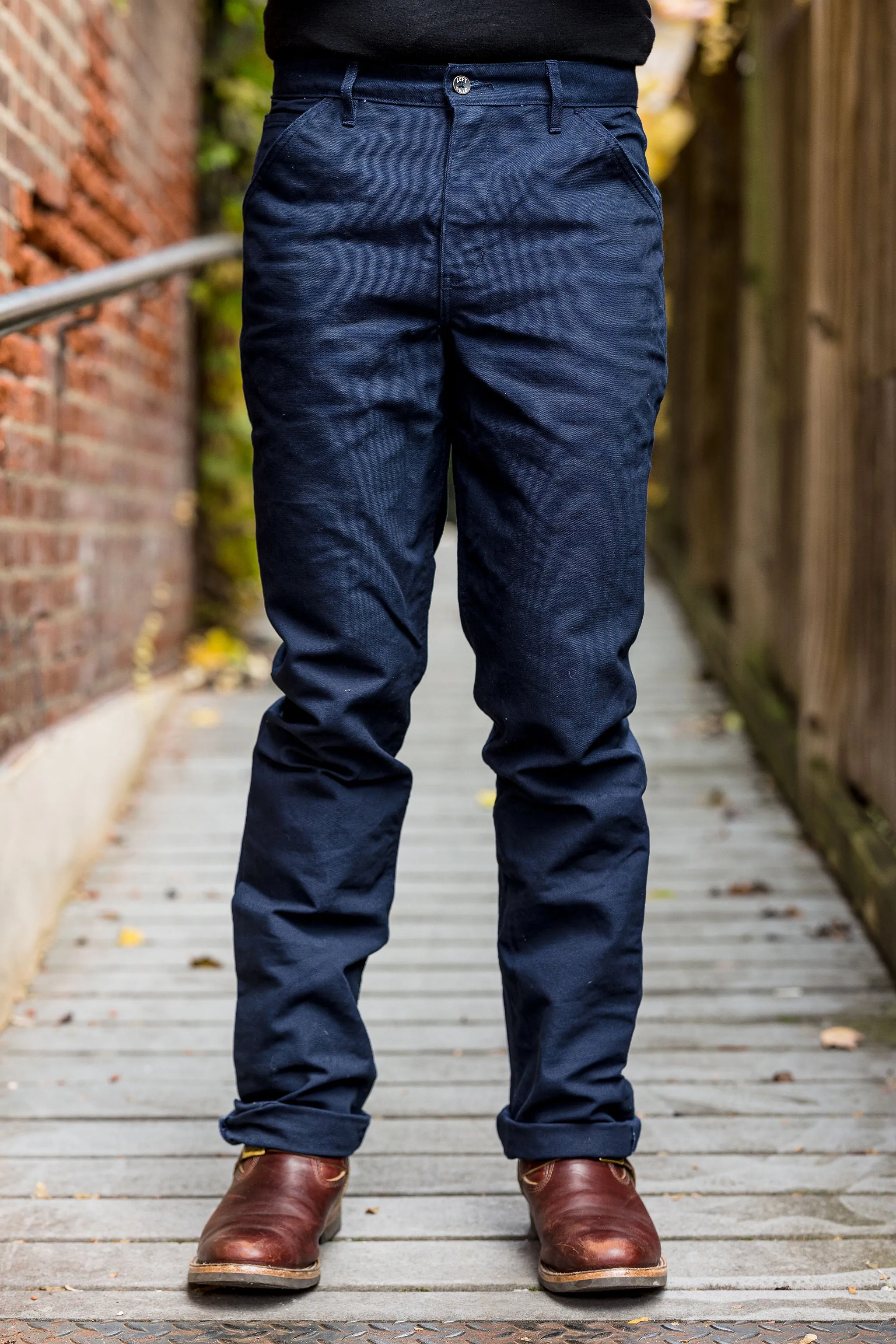 Left Field NYC Work Uniform Chino - Midnight Navy