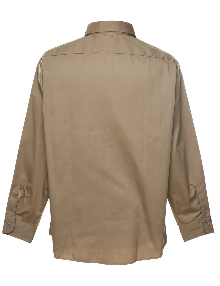 Light Brown Workwear Shirt - L