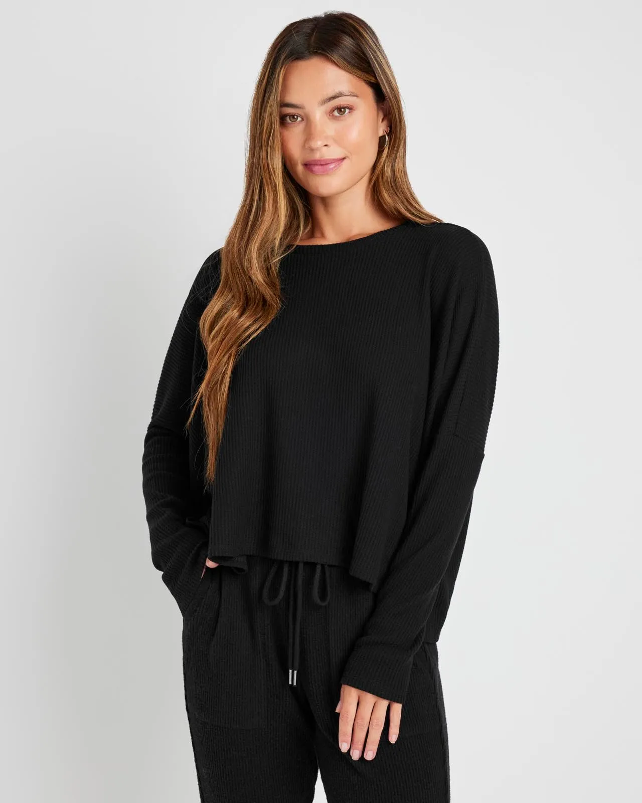 London Lounge Long Sleeve Top