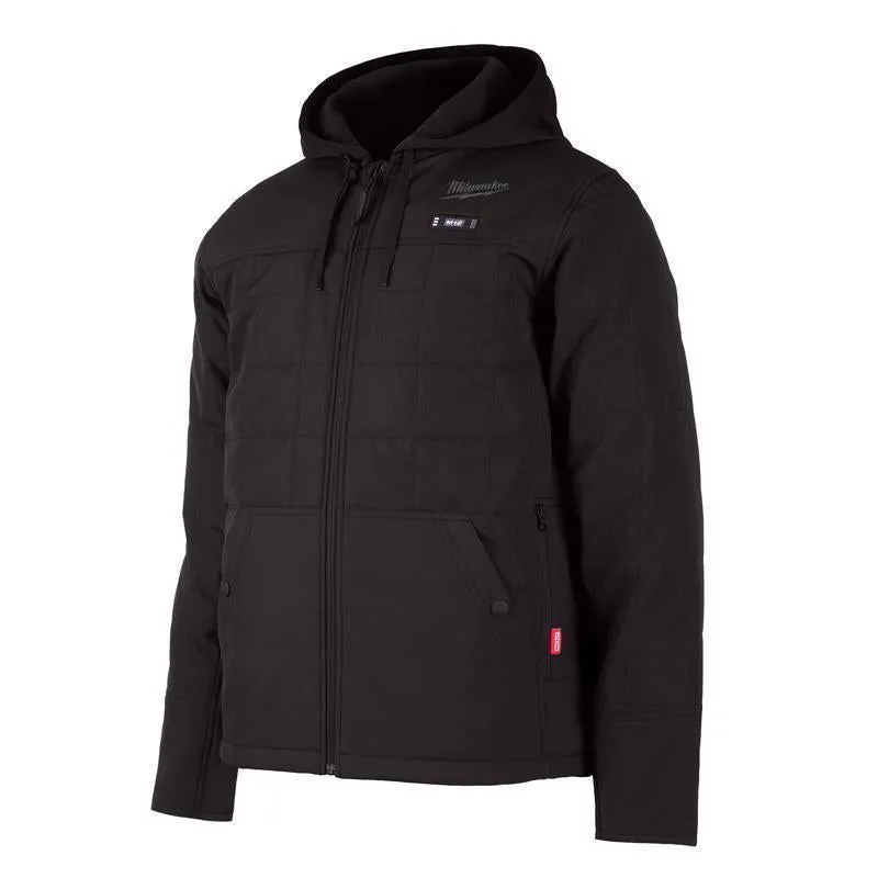 Milwaukee M12 AXIS XL Long Sleeve Unisex Full-Zip Heated Jacket Kit Black