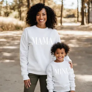 Mommy and Me Matching Sweatshirts