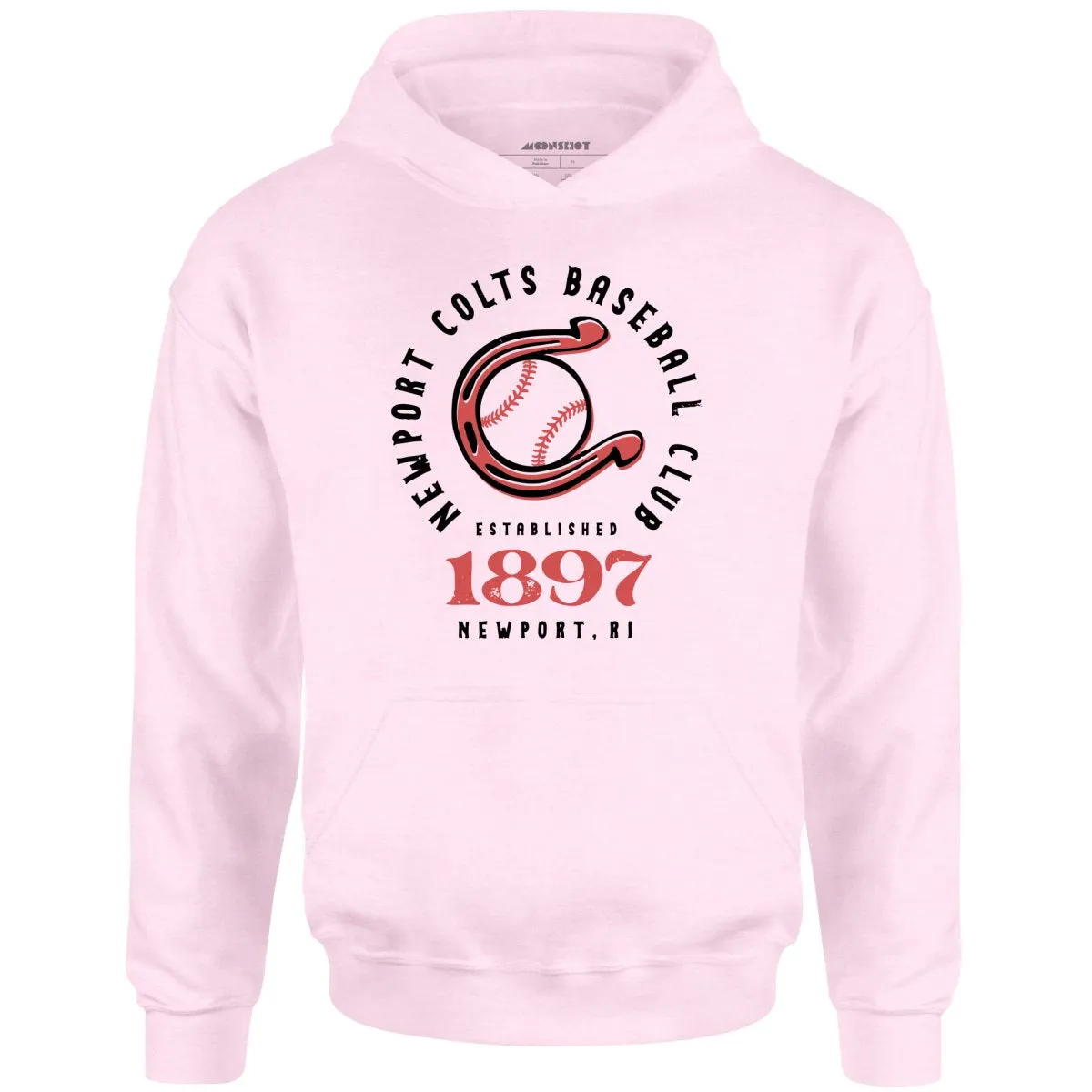 Newport Colts - Rhode Island - Vintage Defunct Baseball Teams - Unisex Hoodie