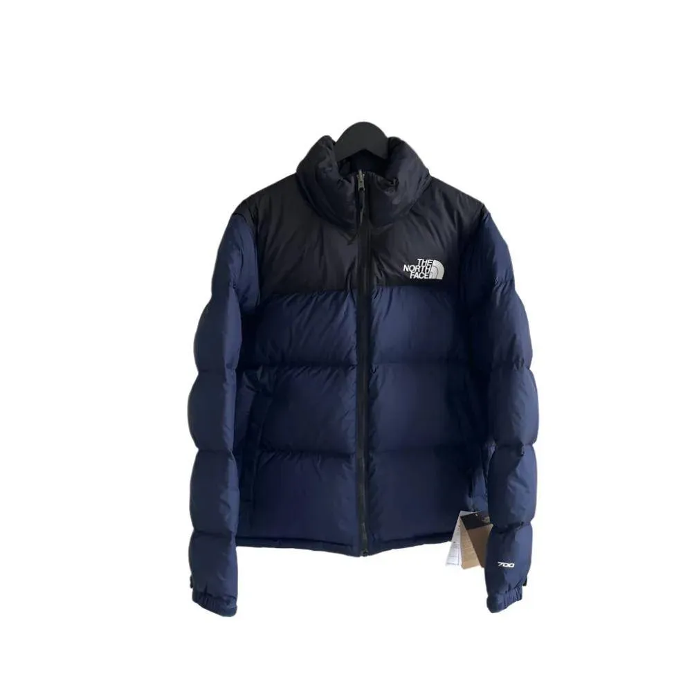 North Face Dark Navy Blue Down Jacket