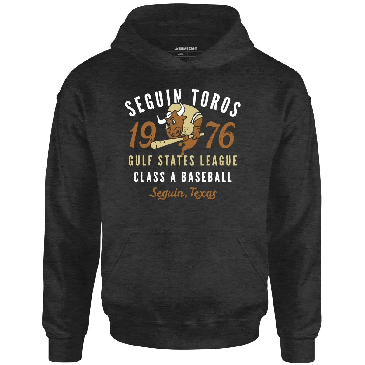 Seguin Toros - Texas - Vintage Defunct Baseball Teams - Unisex Hoodie