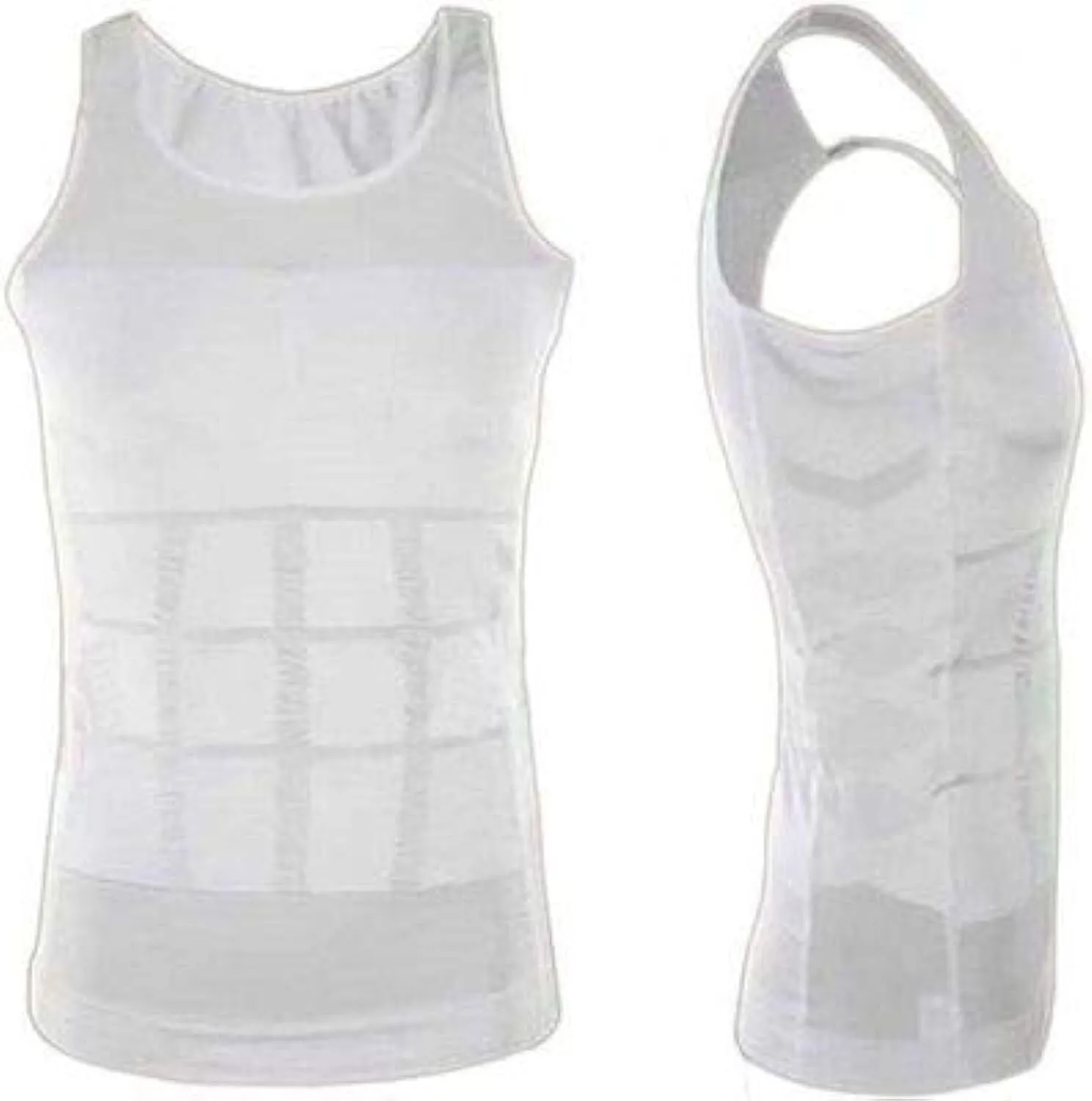 Slimming Tees- Men's Instant Body Shaper (Medium)