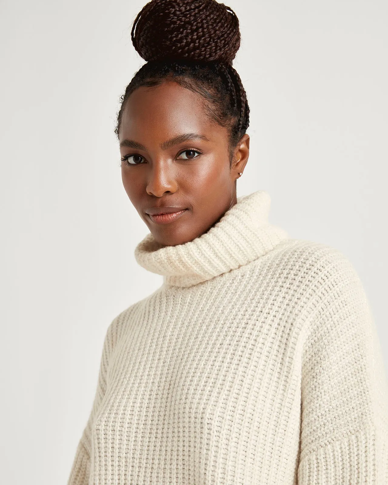 Splendid x Cella Jane Cashblend Turtleneck Sweater