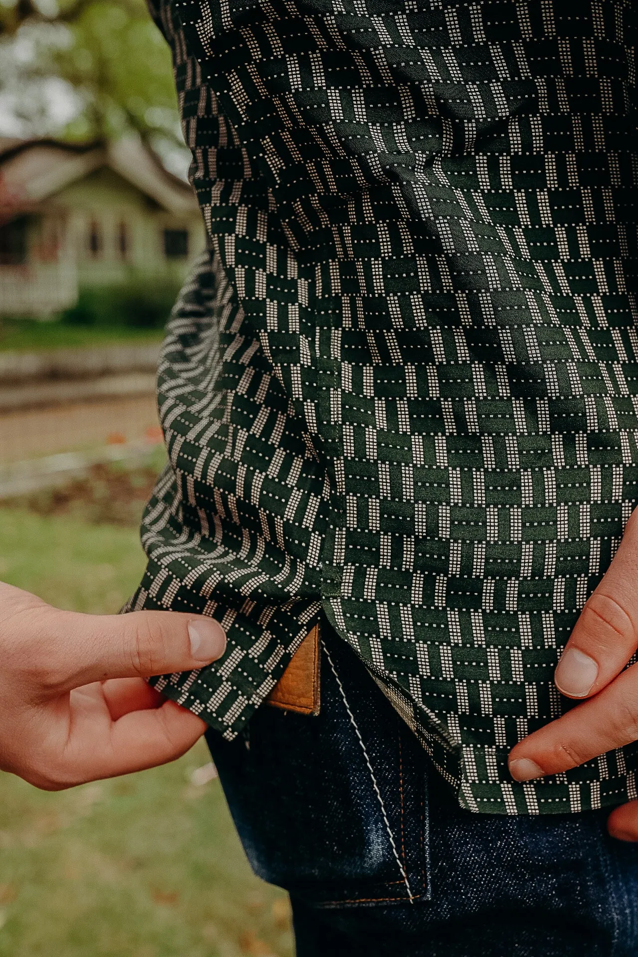 Static Rayon Shirt - Green