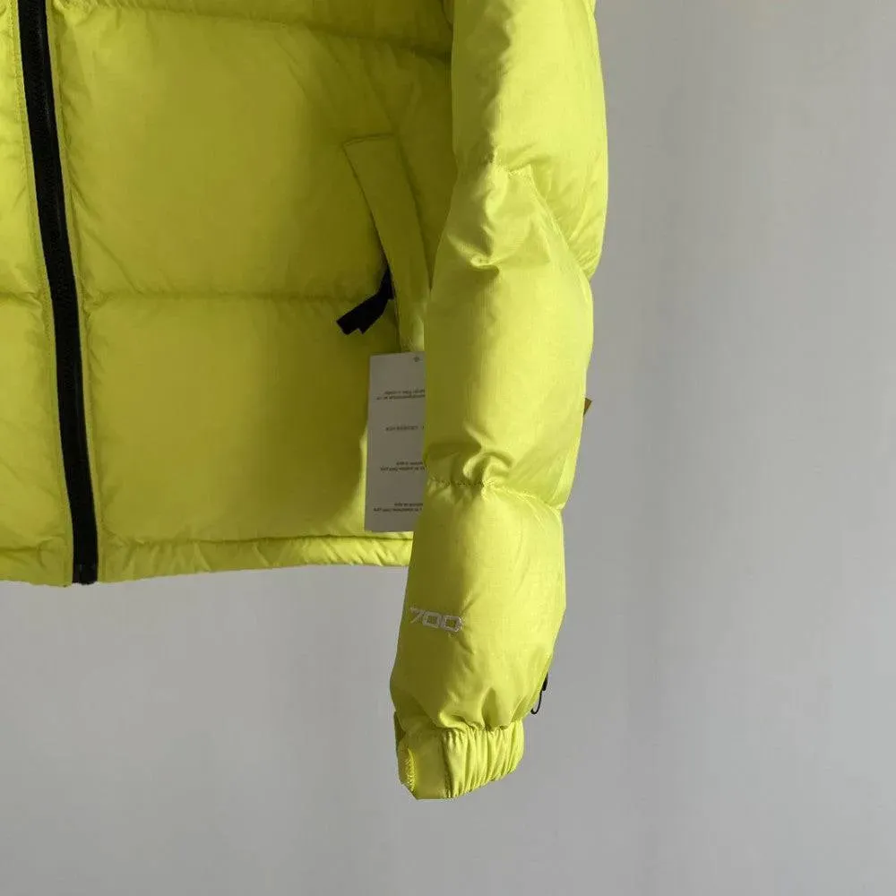 The North Face Glow Green Down Jacket