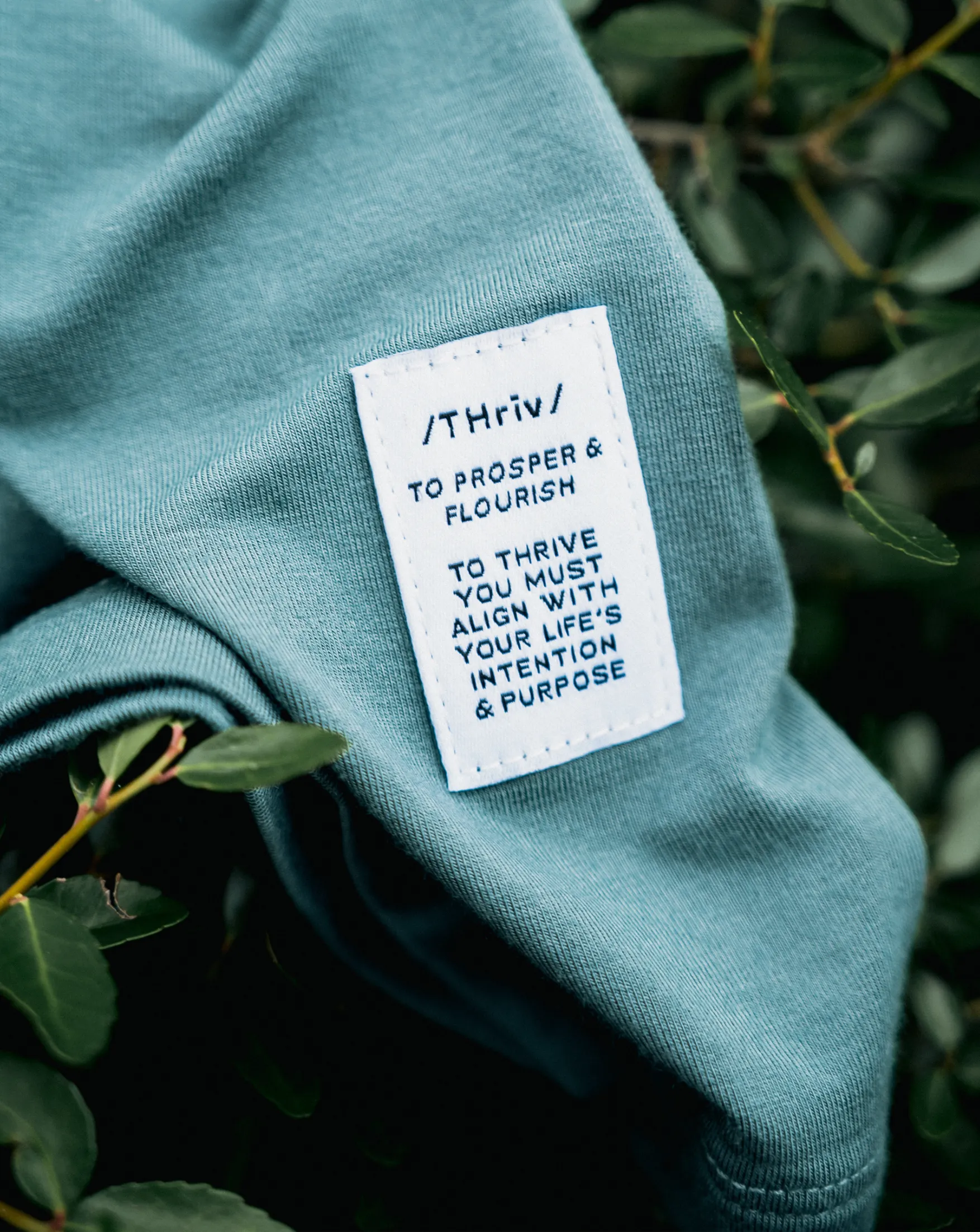 The Thrive Tee - Dusty Marine