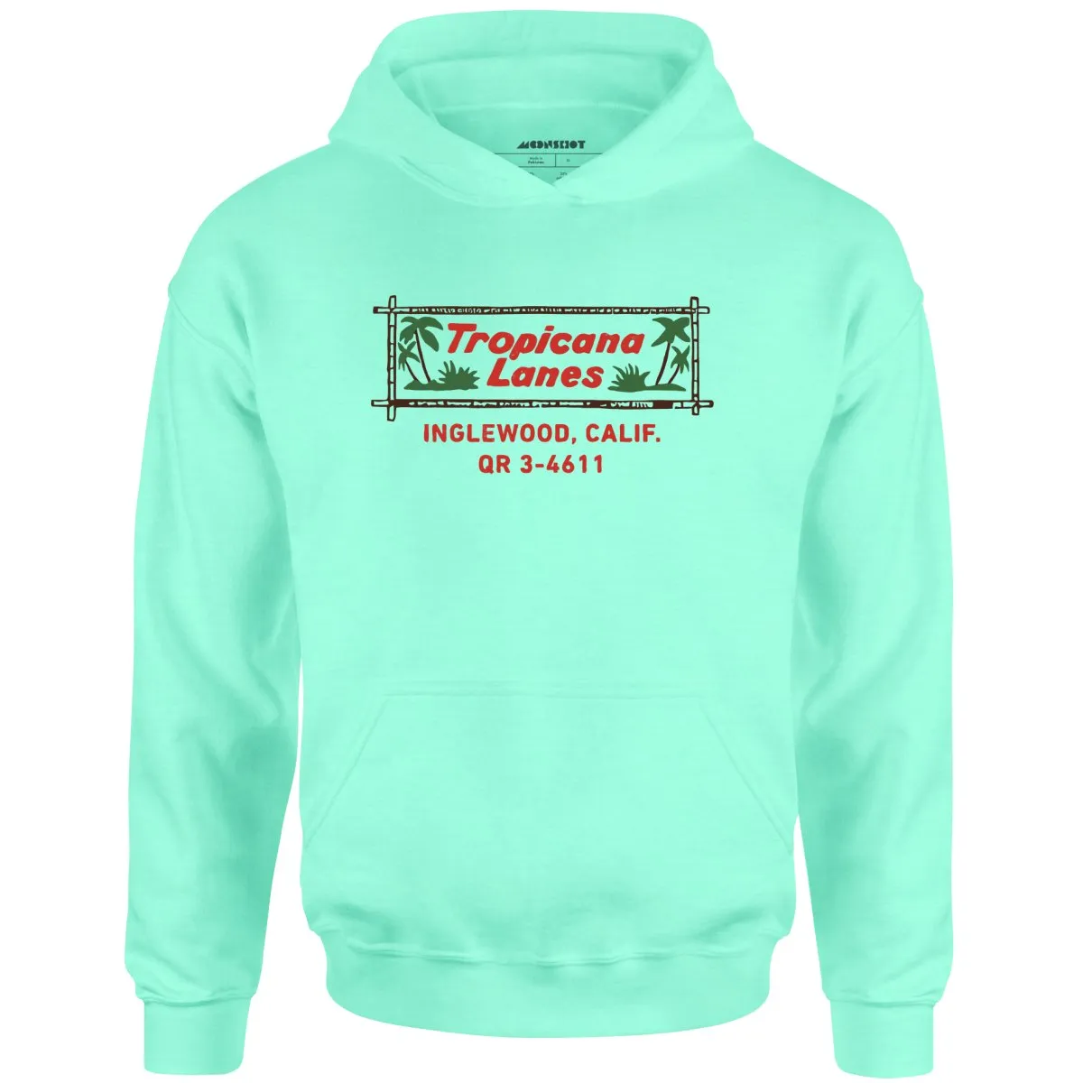 Tropicana Lanes - Inglewood, CA - Vintage Bowling Alley - Unisex Hoodie