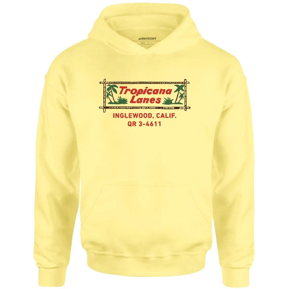 Tropicana Lanes - Inglewood, CA - Vintage Bowling Alley - Unisex Hoodie