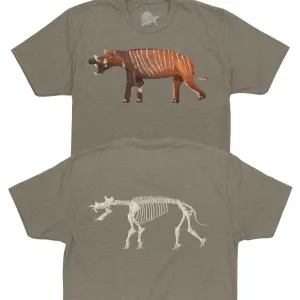 Uintatherium Fossil Fusion™ Adult Mammal T-Shirt