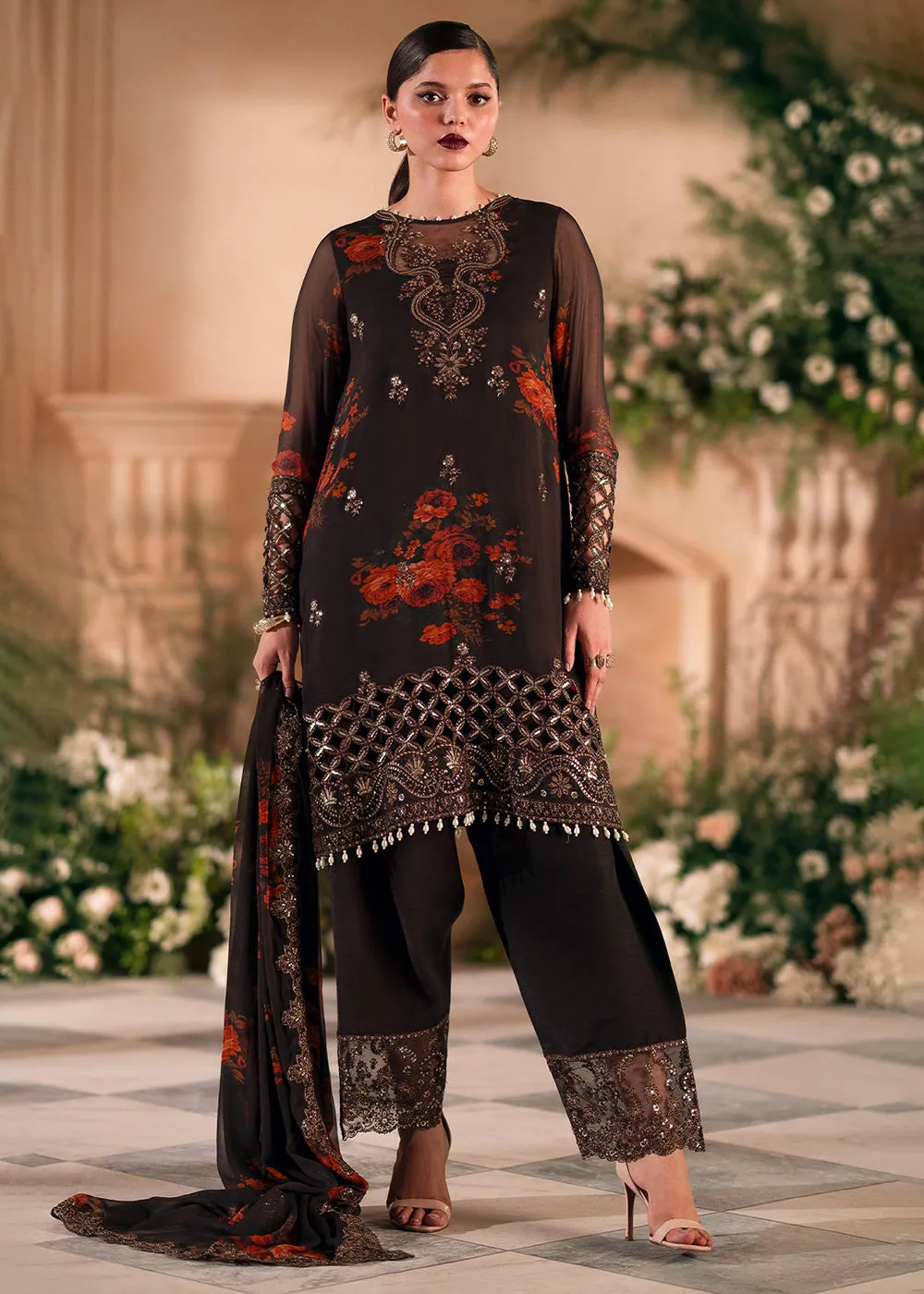 Vasal Luxury Chiffon Collection '24 by Charizma | VSL5-04