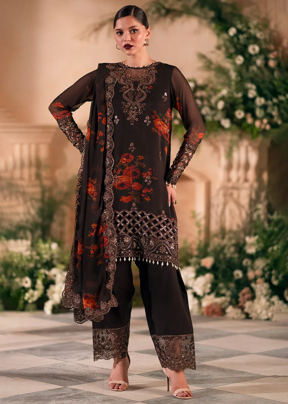 Vasal Luxury Chiffon Collection '24 by Charizma | VSL5-04