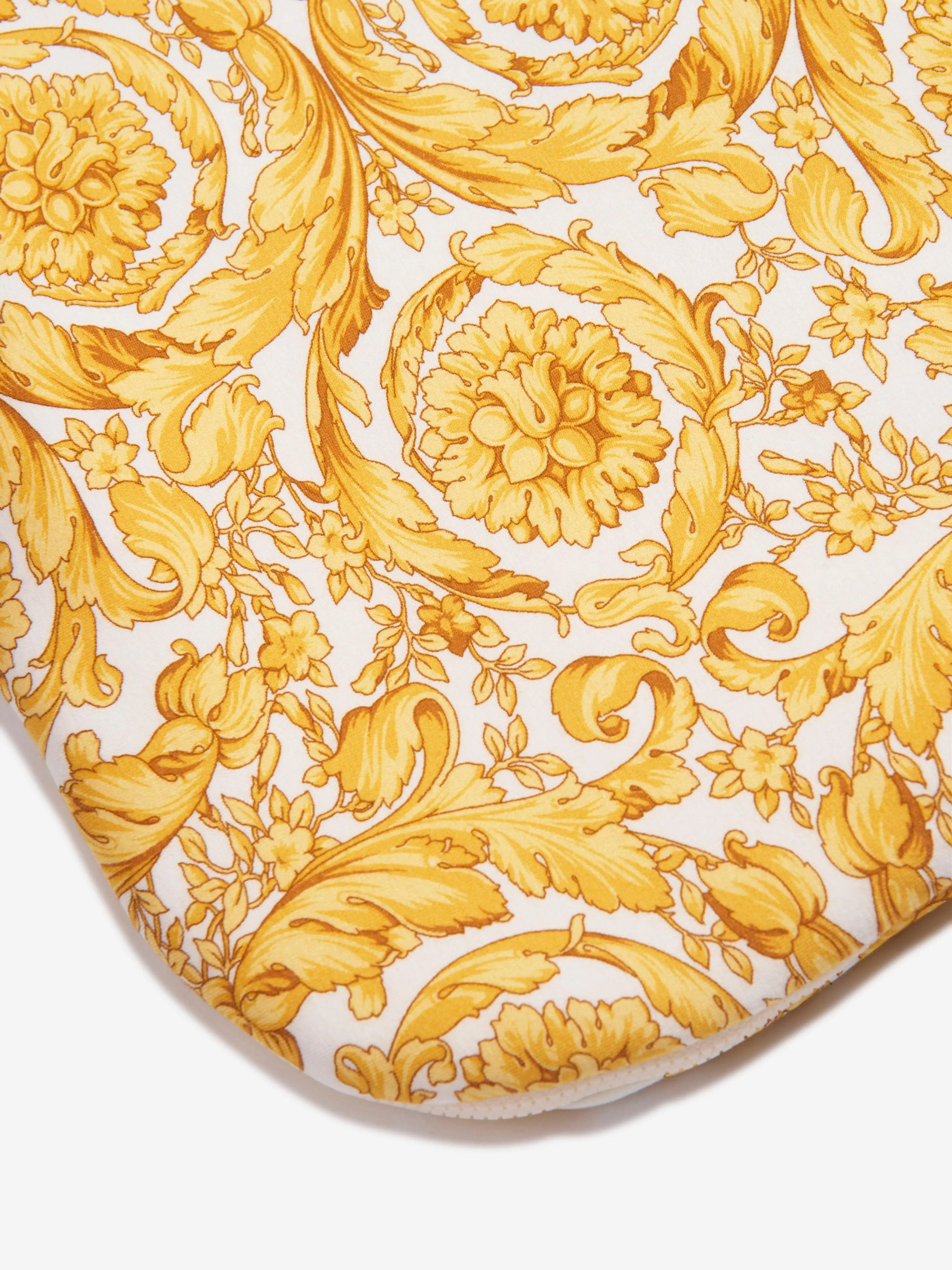 Versace Baby Barocco Print Nest in Gold