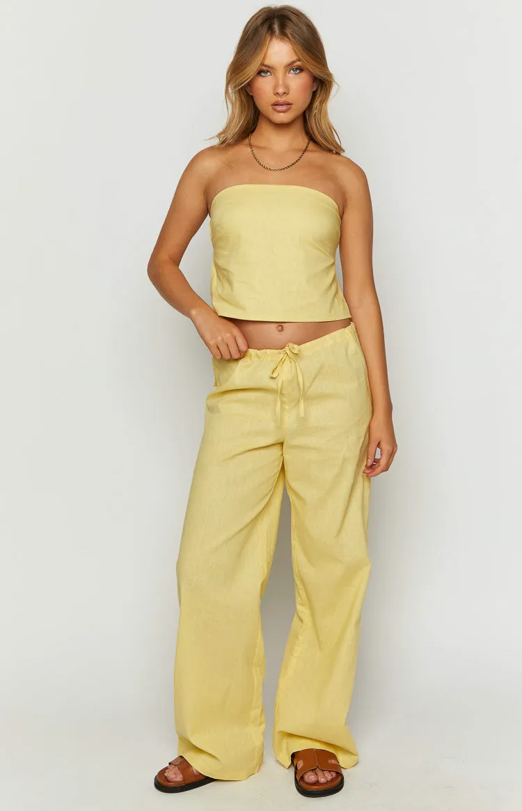 Vienna Yellow Pants