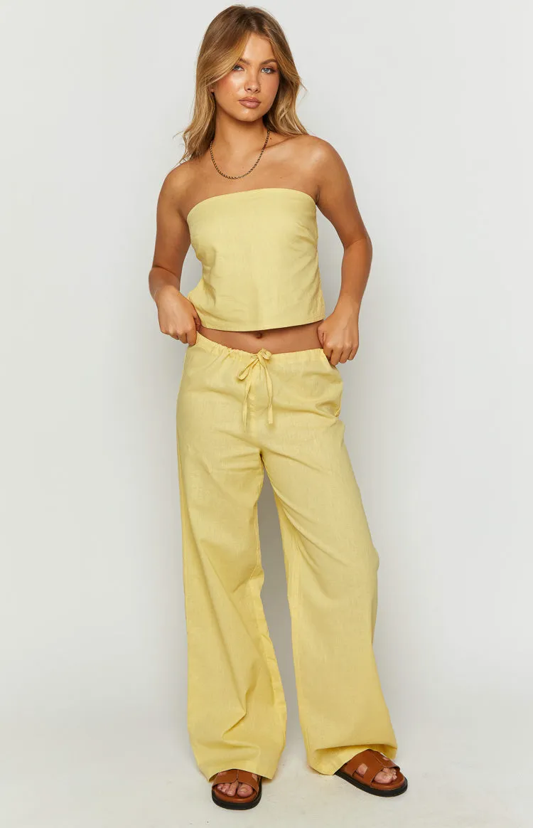 Vienna Yellow Pants