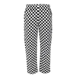 Whites Unisex Vegas Trousers Big Black & White Check Size L - BA002-L