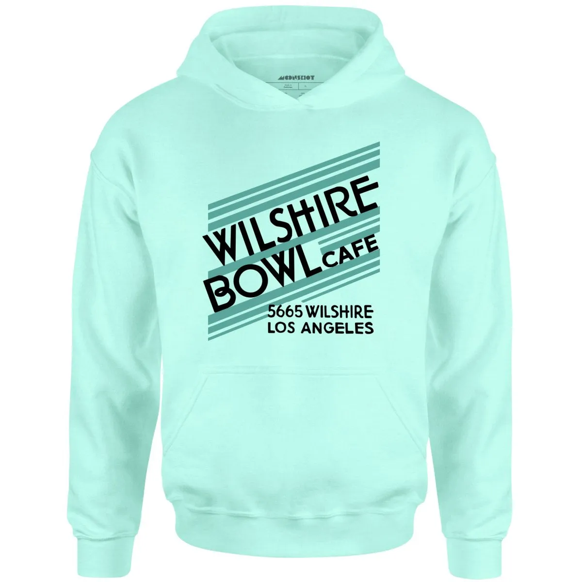 Wilshire Bowl Cafe - Los Angeles, CA - Vintage Restaurant - Unisex Hoodie