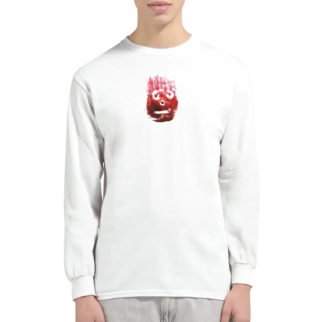 Wilson the Volleyball, from Cast Away Movie Long Sleeve Shirt