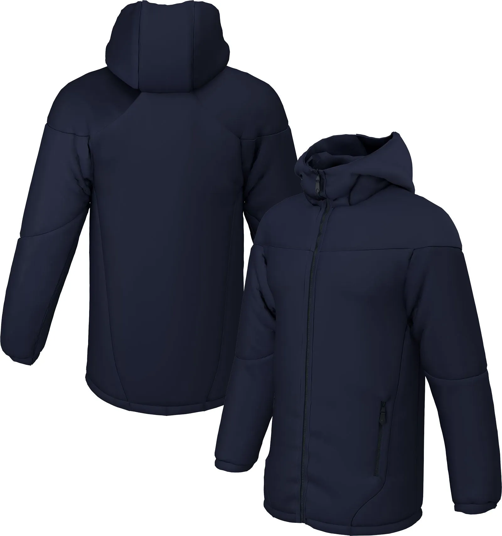 Xero Degrees Adult Contoured Team Insulated Jacket (XO-CH784)